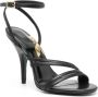 Patrizia Pepe Leren sandalen Zwart - Thumbnail 2