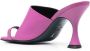 PATRIZIA PEPE Hakmuiltjes met vierkante neus en flip flop design Paars Dames - Thumbnail 12