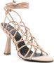 Patrizia Pepe Vetersandalen Beige - Thumbnail 2