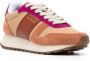 Paul Smith Eighties sneakers met colourblocking Bruin - Thumbnail 2