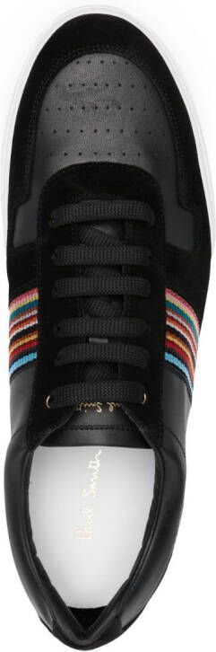 Paul Smith Fermi leren sneakers Zwart