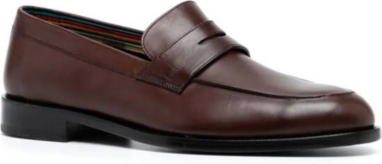 Paul Smith Montego leren loafers Bruin