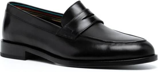 Paul Smith Montego leren loafers Zwart