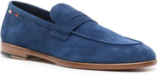 Paul Smith Suède loafers Blauw