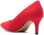 Paule Ka Ottoman leren pumps Rood - Thumbnail 3