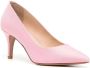 Paule Ka Ottoman leren pumps Roze - Thumbnail 2