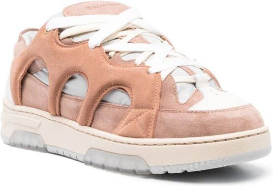 SANTHA Sneakers met vlakken Roze