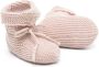 Paz Rodriguez Fijngebreide babyschoentjes Roze - Thumbnail 2