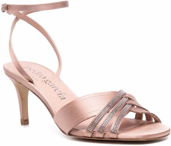 Pedro Garcia Xilia sandalen met hoge hak Beige