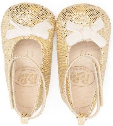 Pèpè Ballerina's met metallic-effect Goud