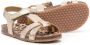 Pèpè Golden sandalen met luipaardprint Goud - Thumbnail 2