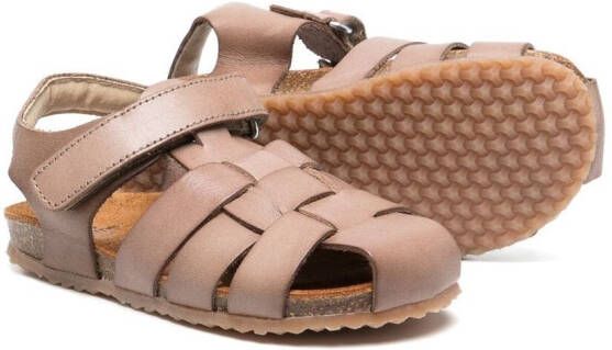 Pèpè Jess sandalen met klittenband Beige