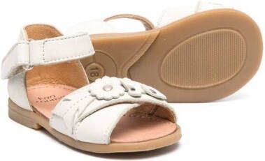 Pèpè Leren sandalen Beige