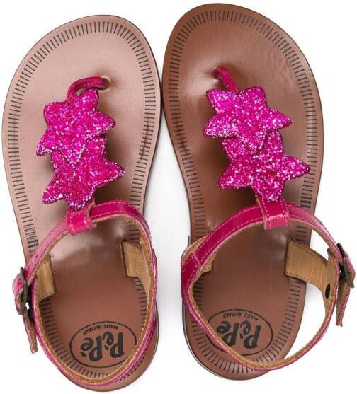 Pèpè Leren sandalen Roze