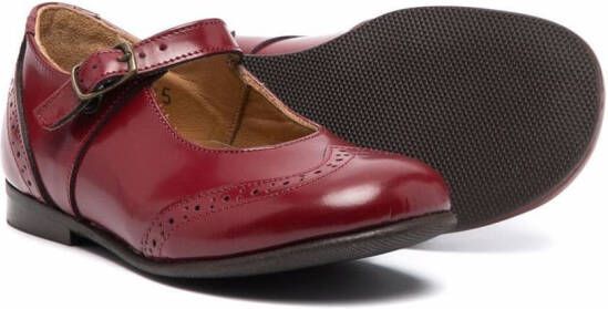 Pèpè Leren schoenen Rood
