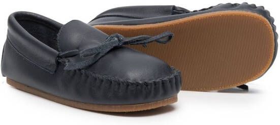 Pèpè Loafers met strikdetail Blauw