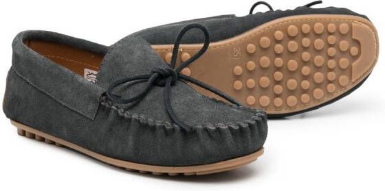 Pèpè Loafers met striksluiting Grijs