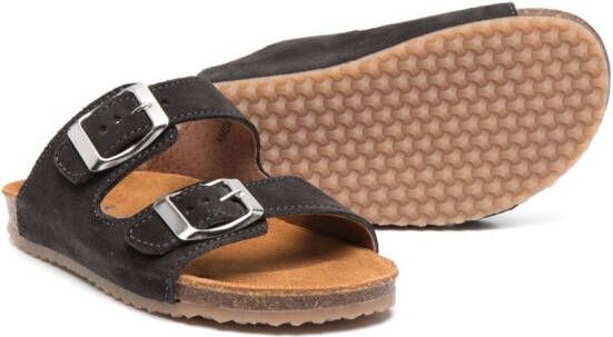 Pèpè Maxime sandalen met dubbele band Grijs