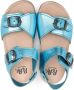 Pèpè Metallic sandalen Blauw - Thumbnail 3