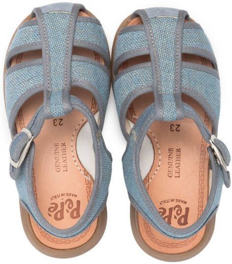 Pépé Kids Alix sandalen met gesp Blauw