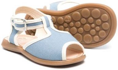 Pèpè Sandalen met gesp Blauw