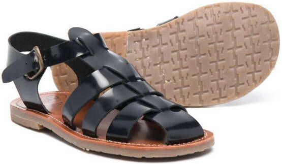 Pèpè Sandalen met gesp Blauw