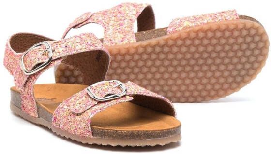 Pèpè Sandalen met glitter Roze