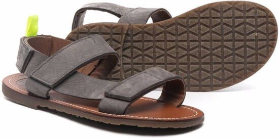 Pèpè Sandalen met klittenband Grijs