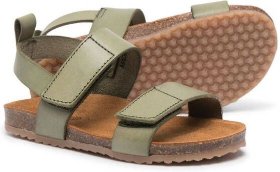 Pèpè Sandalen met klittenband Groen