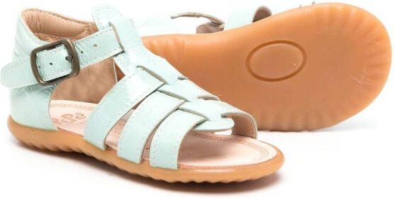 Pèpè Sandalen met meerdere bandjes Groen