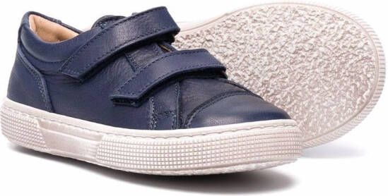 Pèpè Sneakers met klittenband Blauw