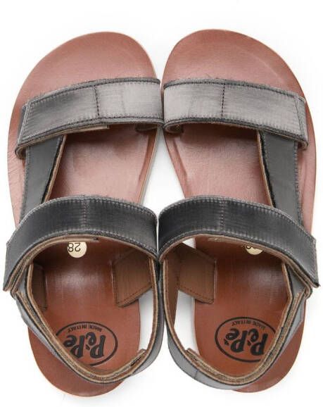 Pèpè Summer sandalen met dubbele bandjes Grijs