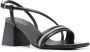 Peserico 65mm nappa sandalen Zwart - Thumbnail 2