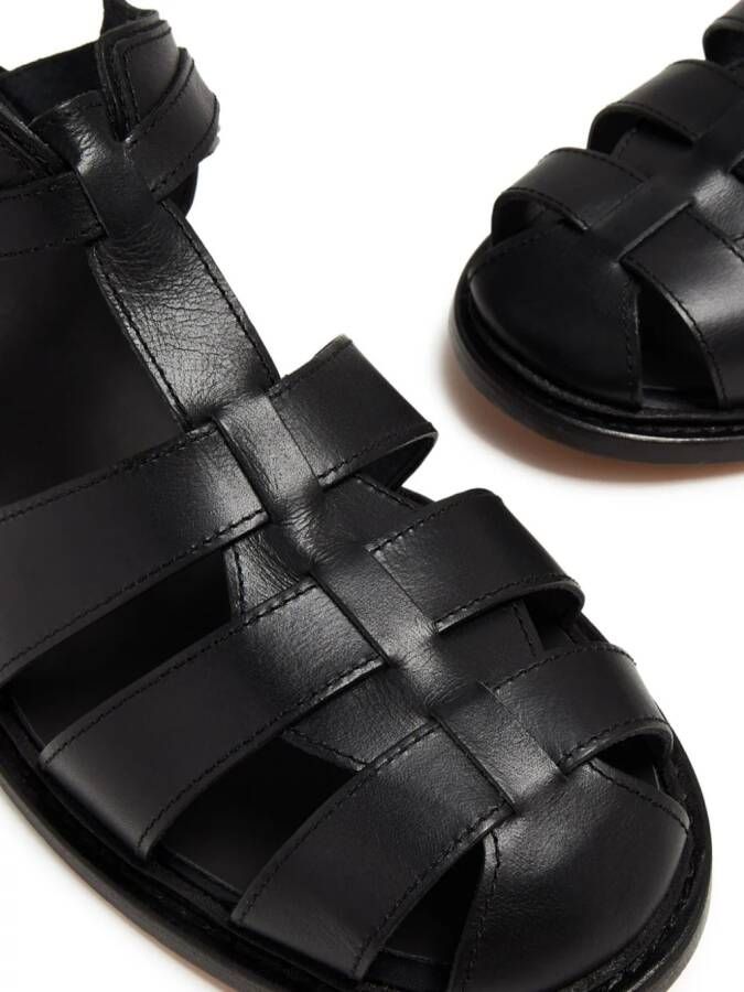 PHILEO Suki sandalen van imitatieleer Zwart