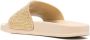 Philipp Plein Badslippers met doodskop Beige - Thumbnail 3