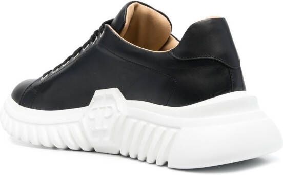 Philipp Plein Basic low-top sneakers Zwart