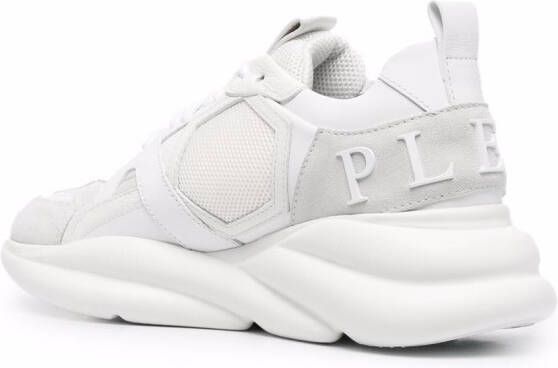 Philipp Plein Chunky hardloop sneakers Wit