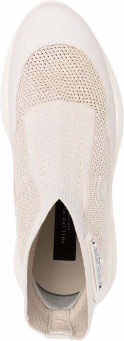 Philipp Plein Chunky soksneakers Beige