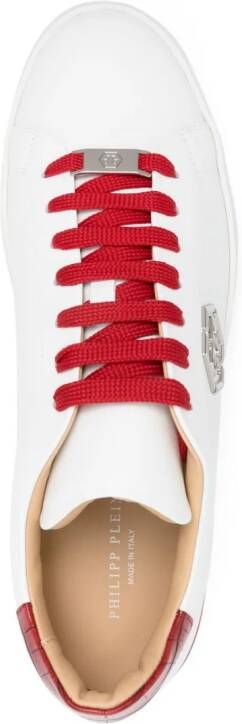 Philipp Plein Hexagon low-top sneakers Rood