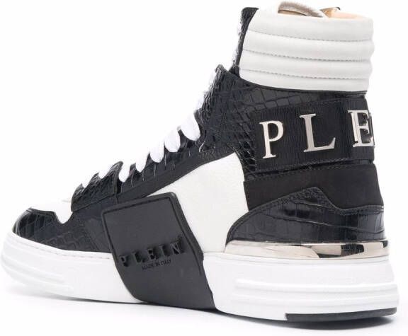 Philipp Plein Cocco Phantom Kicks high-top sneakers Wit