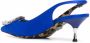 Philipp Plein Crystal Hexagon leren pumps Blauw - Thumbnail 3