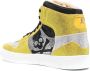 Philipp Plein Crystal Notorious high-top sneakers Geel - Thumbnail 3