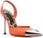 Philipp Plein Decollete leren pumps Oranje - Thumbnail 2