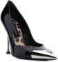 Philipp Plein Decollete pumps met kristallen doodskop Zwart - Thumbnail 2