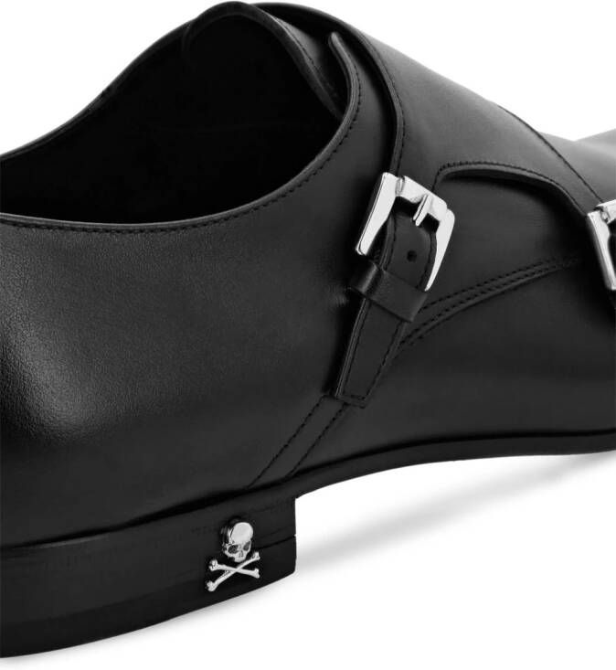 Philipp Plein Derby schoenen met ronde neus Zwart