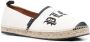 Philipp Plein Espadrilles met logoprint Wit - Thumbnail 2