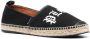 Philipp Plein Espadrilles met logoprint Zwart - Thumbnail 2