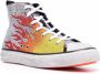 Philipp Plein Flames Megastar high-top sneakers Zilver - Thumbnail 2