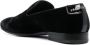 Philipp Plein 20 mm fluwelen loafers met geborduurde doodskop Zwart - Thumbnail 3