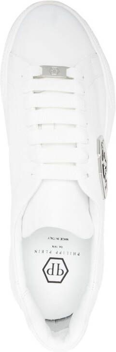 Philipp Plein Godzilla Runner Hexagon low-top sneakers Wit